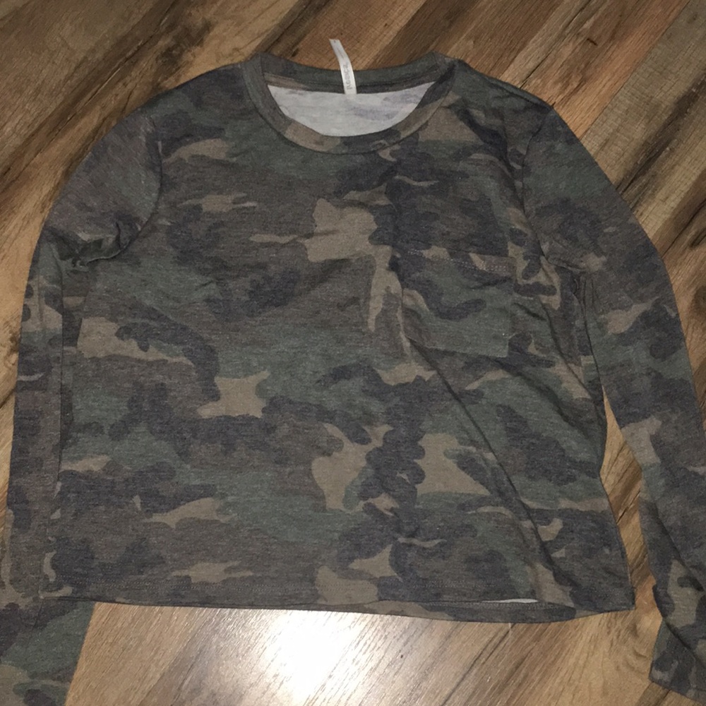 Long sleeve camo shirt
